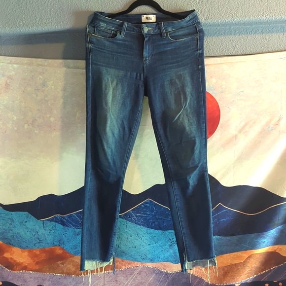 Paige Verdugo Ankle Raw Uneven hem - Picture 6 of 16